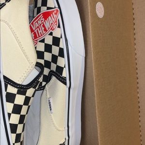 Checkered Slip-on Vans